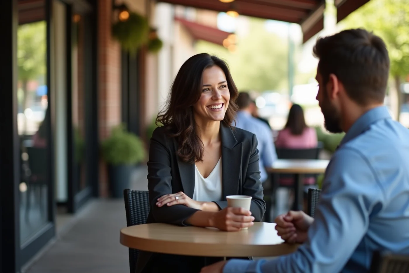 Brief replies can close a conversation with self-respect - supporting editorial photograph