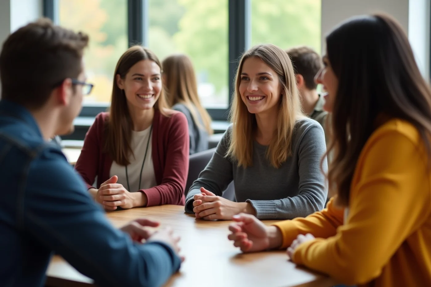 Open a conversation without treating the setting like a pickup venue - supporting editorial photograph